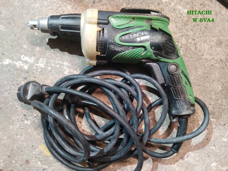 Giproc schroefmachines Hitachi, vijsmachines, Doe-het-zelf en Bouw, Gereedschap | Boormachines, Boor- en Schroefmachine, 600 watt of meer