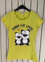 T-Shirt Lola & Liza maat 38, Lola & Liza, Geel, Zo goed als nieuw, Korte mouw