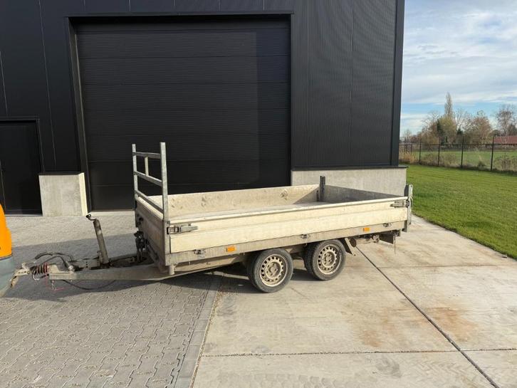 3 zijdige kipper aanhangwagen, Auto diversen, Aanhangers en Bagagewagens, Gebruikt, Ophalen