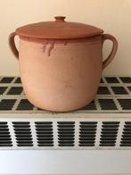 grote artisanale terracotta (kook)pot, Ophalen