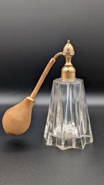 Vintage geslepen kristallen parfumverstuiver, Marcel Franck, Enlèvement