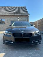 BMW 518d 2015 automaat, Auto's, BMW, Automaat, 4 deurs, Bruin, Leder