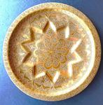 plat rond exotique ou assiette murale, Enlèvement