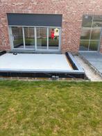 Schuifraam met screen, Doe-het-zelf en Bouw, Raamkozijnen en Schuifdeuren, Ophalen, Kunststof, 225 cm of meer, Zo goed als nieuw