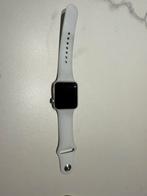 Apple watch series 3 - 38mm silver, Handtassen en Accessoires, Smartwatches, Ophalen, Zo goed als nieuw, Zilver, APPLE