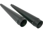 Megaphone einddemper zwart voor Touring 1996-2016, Motoren