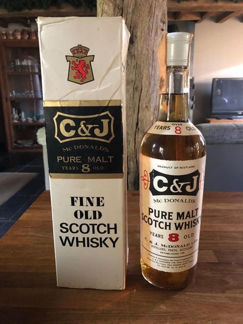 whisky C&J McDonald's 08-year-old, Verzamelen, Wijnen, Vol, Verzenden