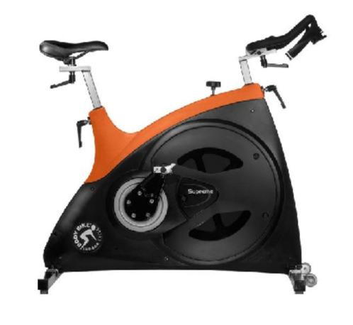 body bike supreme | hometrainer | spinning fiets | cardio |, Sport en Fitness, Fitnessmaterialen, Zo goed als nieuw, Armen, Benen