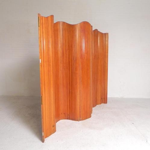 Groot kamerscherm, Manufrance, Saint Etienne, 2,5 m, jaren 4, Antiek en Kunst, Antiek | Woonaccessoires, Ophalen of Verzenden