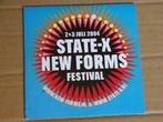 CD - State-X New Forms Festival- ALICE DONUT / De KIFT e.a., Enlèvement ou Envoi