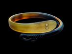 Ancien bracelet serpent en corne, Handtassen en Accessoires, Antieke sieraden, Ophalen, Overige materialen, Armband