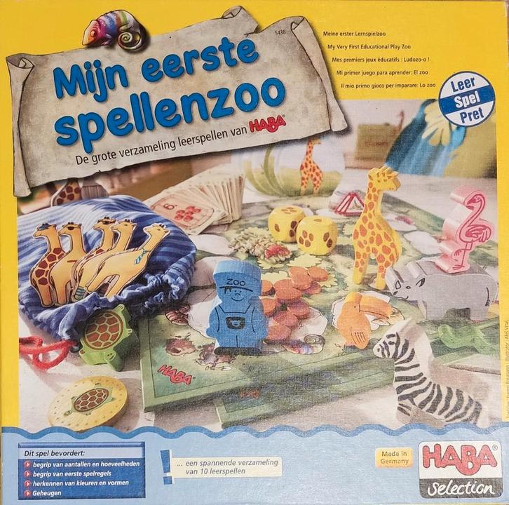 Mijn eerste spellenzoo - nieuw, Enfants & Bébés, Jouets | Éducatifs & Créatifs, Neuf, Langue et Lecture, Compter, Enlèvement