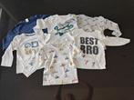 6 T-shirts met lange mouwen - maat 86, Ophalen, Gebruikt