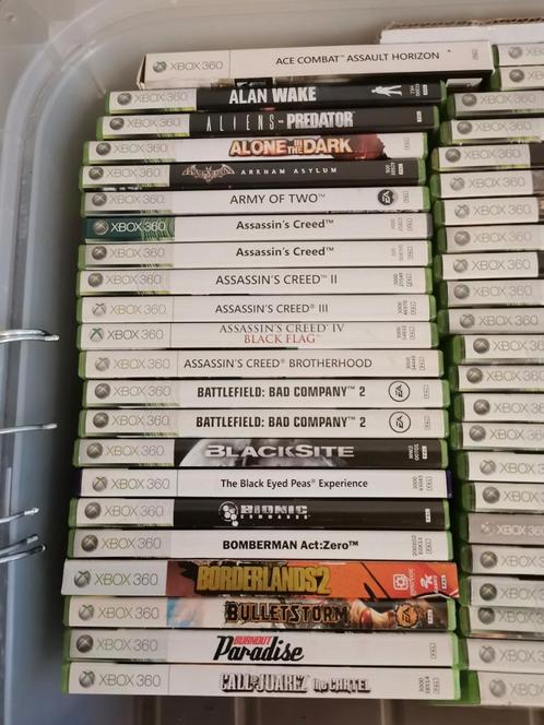 Groot lot 90 Xbox 360 games samen of apart in nieuwstaat!!!!, Games en Spelcomputers, Games | Xbox 360, Zo goed als nieuw, Ophalen of Verzenden