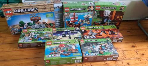 Lego Minecraft lot, Kinderen en Baby's, Speelgoed | Duplo en Lego, Zo goed als nieuw, Lego, Ophalen of Verzenden