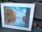 print / kader  Bassin d'Argenteuil - naar Claude Monet, Gebruikt, Ophalen