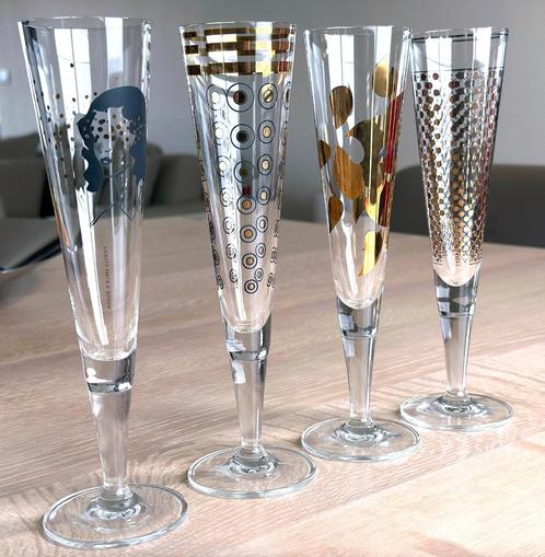 Ritzenhoff / Goldnacht Champus / WAYNE & KENT STUDIO / 1997, Antiek en Kunst, Antiek | Glaswerk en Kristal, Ophalen of Verzenden