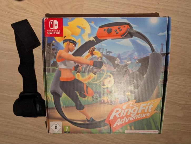 Ring Fit Adventure, Games en Spelcomputers, Games | Nintendo Switch, Zo goed als nieuw, Overige genres, Vanaf 12 jaar, Ophalen