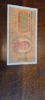 100 francs Katanga 1960, Enlèvement ou Envoi