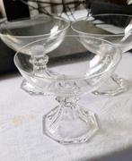 Val saint lambert- Yale 3 champagne coupes, Ophalen