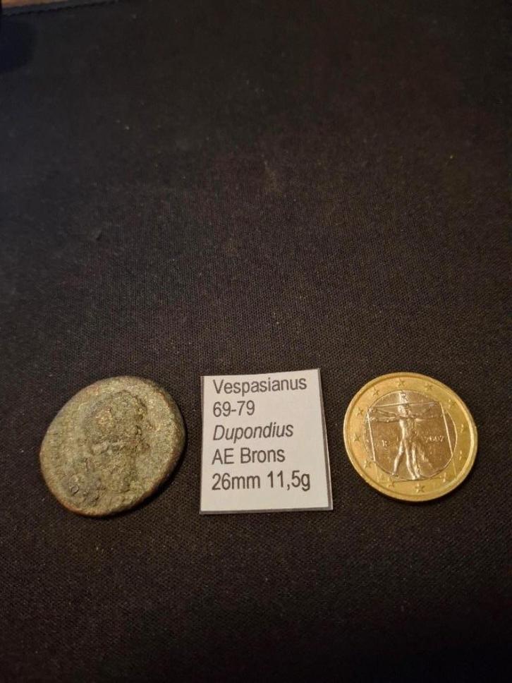Keizer Vespasianus Type: Bronzen AE Dupondius, Postzegels en Munten, Munten | Europa | Niet-Euromunten, Losse munt, Overige landen