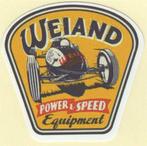 Weiand Power Speed Equipment sticker, Collections, Autocollants, Envoi, Neuf