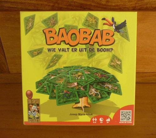 999 Games: Baobab Boom Wie valt er uit de boom?, Hobby & Loisirs créatifs, Jeux de société | Jeux de cartes, Comme neuf, Enlèvement ou Envoi