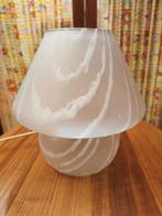 Paddestoellamp, Ophalen of Verzenden, Zo goed als nieuw, Glas