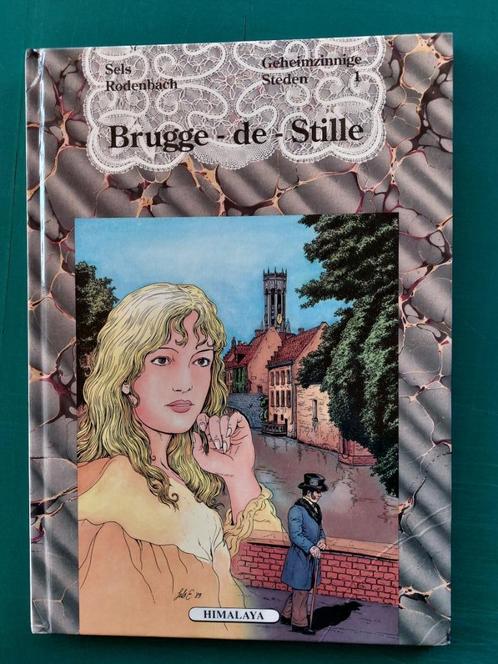 Strip Brugge De Stille Geheimzinnige steden 1 Sels Rodenbach, Boeken, Stripverhalen, Gelezen, Eén stripboek, Ophalen of Verzenden