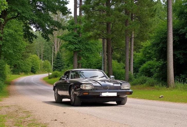 Jaguar XJS Type JNAEC 6 cilinders, Auto's, Jaguar, Particulier, XJS, Benzine, Berline, 2 deurs, Handgeschakeld, Blauw, Grijs, Leder