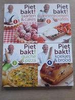 Set van 4 kookboekjes Piet bakt!, Boeken, Zo goed als nieuw, Ophalen