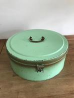 Vintage blikken trommel, Ophalen of Verzenden, Gebruikt
