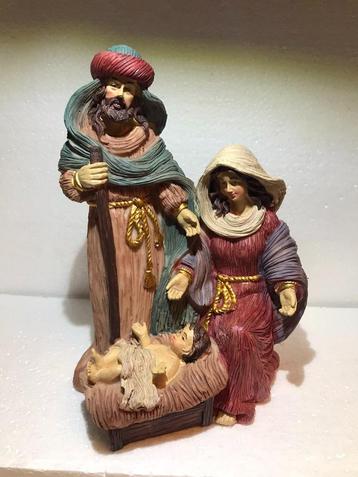 Personnages de crèche 20 cm., Neuf