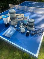 1 intex filterpomp type 604g en 1 filterpomp 602 g, Tuin en Terras, Ophalen of Verzenden, Zo goed als nieuw