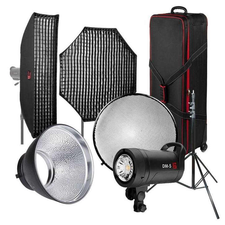 KIt 3 Flashs studio photo +++, Audio, Tv en Foto, Fotografie | Fotostudio en Toebehoren, Zo goed als nieuw, Complete fotostudio