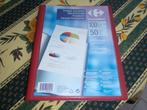 Farde protège-document - 50 pochettes, Divers, Fournitures scolaires, Enlèvement ou Envoi, Comme neuf