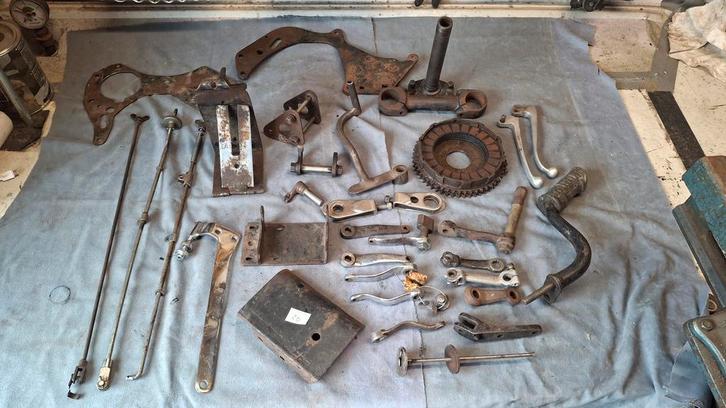 Matchless, AJS, BSA onderdelen. Zolderopruiming., Motoren, Onderdelen | Oldtimers, Gebruikt, Ophalen of Verzenden
