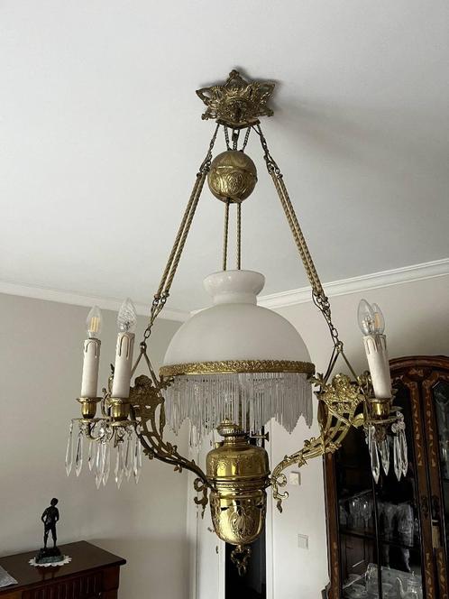 Maria-Theresia luster, Huis en Inrichting, Lampen | Kroonluchters, Gebruikt, Overige materialen, Ophalen