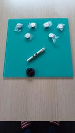 Magneet bord ( GLAZEN BORD), Huis en Inrichting, Woonaccessoires | Memoborden, Ophalen, Zo goed als nieuw