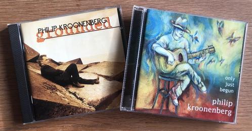 PHILIP KROONENBERG - Grounded & Only just begun (2 CDs), CD & DVD, CD | Rock, Chanteur-compositeur, Enlèvement ou Envoi
