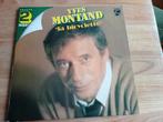 2 vinyles Yves Montand "La bicyclette", Enlèvement, Utilisé, Autres genres