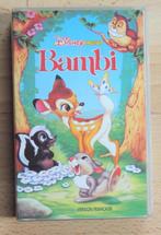 Cassette vidéo VHS Walt Disney BAMBI, Verzenden, Gebruikt, Tekenfilms en Animatie, Tekenfilm