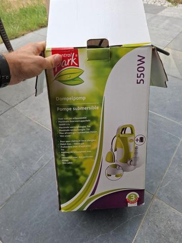 Central Park dompelpomp 550w te koop beschikbaar voor biedingen