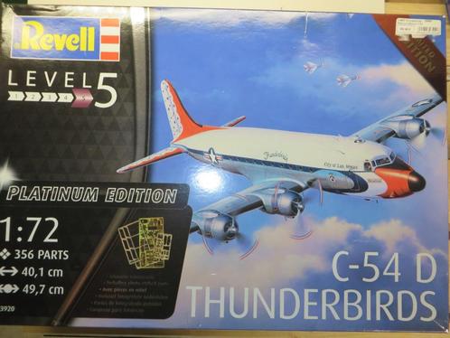 modelbouwkit revell "C-54D thunderbirds 1/72", Hobby en Vrije tijd, Modelbouw | Vliegtuigen en Helikopters, Nieuw, Vliegtuig, 1:72 tot 1:144