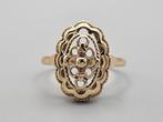 Gouden vintage ring. Maat: 20.3. 2023/490, Handtassen en Accessoires, Ringen, Goud, Goud, 20 of groter, Ophalen of Verzenden