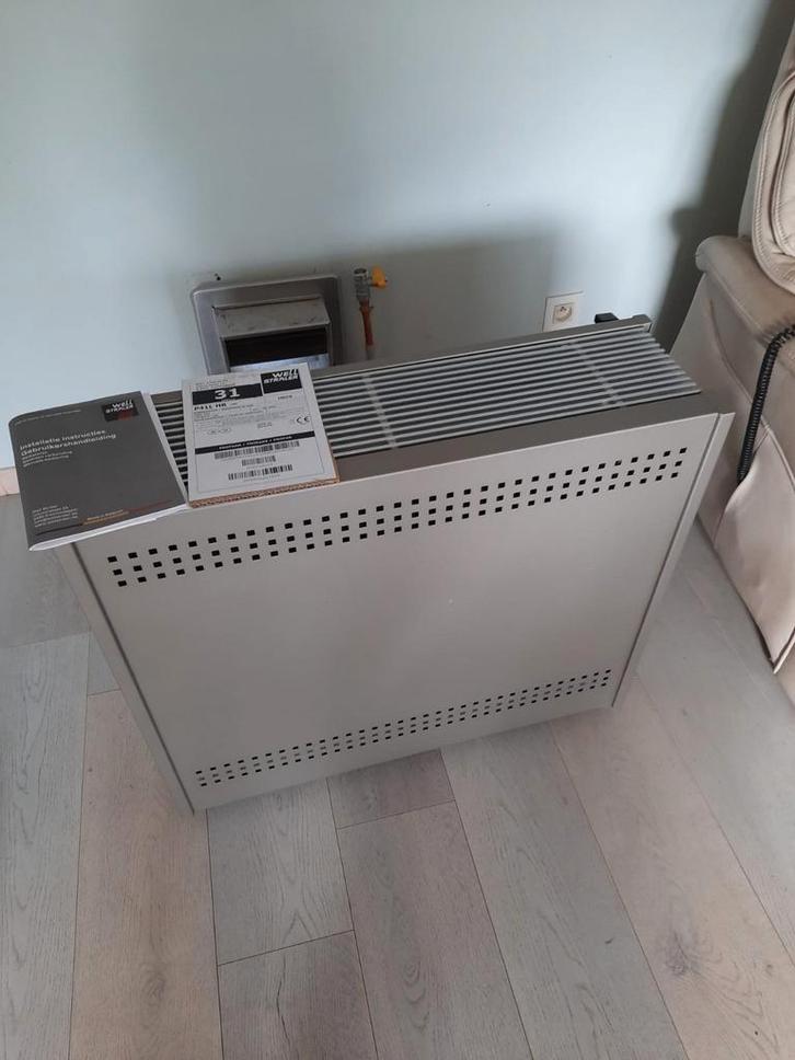 Welstraler gaskachel als nieuw, Doe-het-zelf en Bouw, Verwarming en Radiatoren, Zo goed als nieuw, Ophalen
