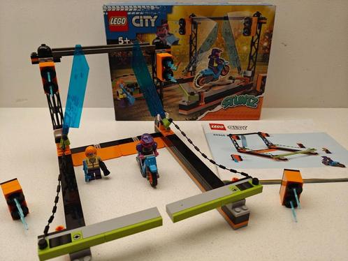 Lego 60340: Het mes stuntuitdaging, Kinderen en Baby's, Speelgoed | Duplo en Lego, Zo goed als nieuw, Lego, Complete set, Ophalen of Verzenden