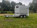Paardentrailer met plaats voor koets, Dieren en Toebehoren, Paarden en Pony's | Trailers en Aanhangwagens, Ophalen, Gebruikt, Aluminium