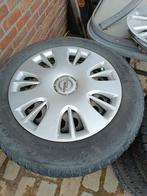 Auto velgen met banden en wieldeksels voor o.a. Opel Corsa, Auto-onderdelen, Ophalen, Gebruikt, Band(en)