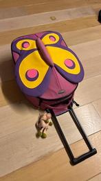 Trolley vlinder kind, Ophalen, Zo goed als nieuw, Zacht kunststof, Wieltjes